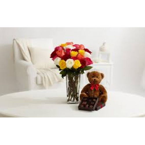 Teddy and Flowers Delivered Knocknacarra Galway